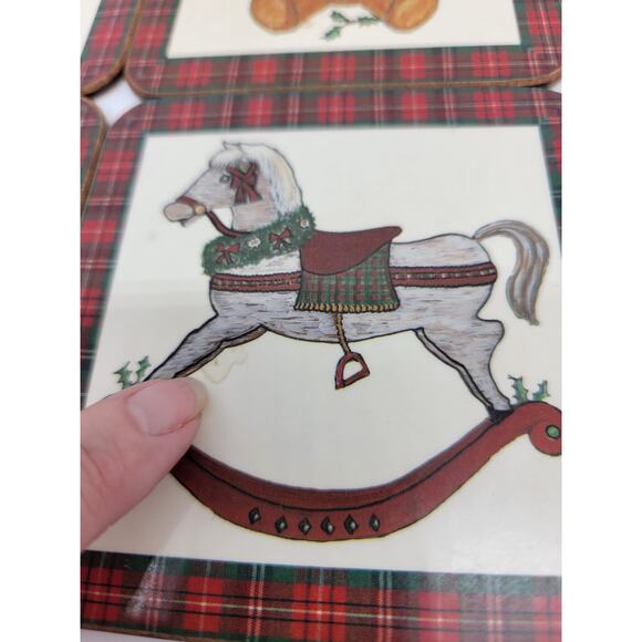 Vintage Pimpernel Christmas Coasters Various Pictures/Art Set of 6 - Picture 2 of 6